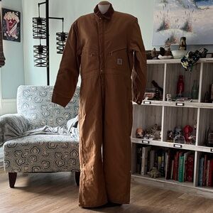 Vintage Men's Brown Workwear Coveralls
